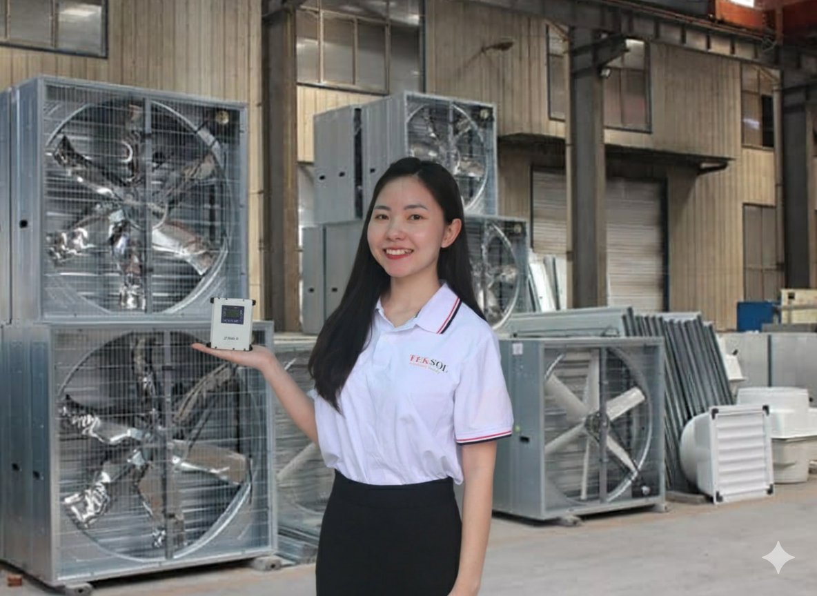  lắp đặt biến tần cho hệ thống quạt làm mát